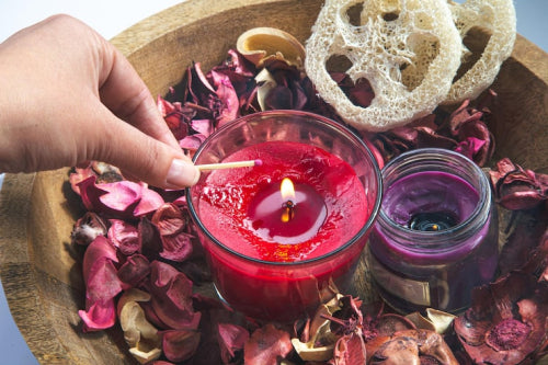 Scent as Texture: The Visual and Sensory Harmony of Natural Candles